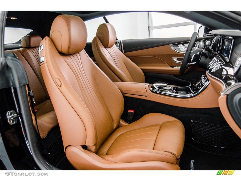 2018 E 400 Coupe - Black / Saddle Brown/Black photo #2
