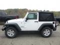 2017 Bright White Jeep Wrangler Sport 4x4  photo #2