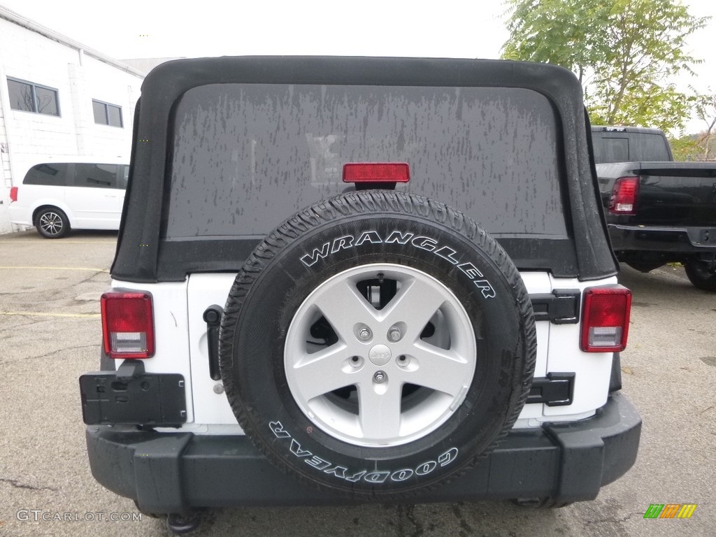 2017 Wrangler Sport 4x4 - Bright White / Black photo #4