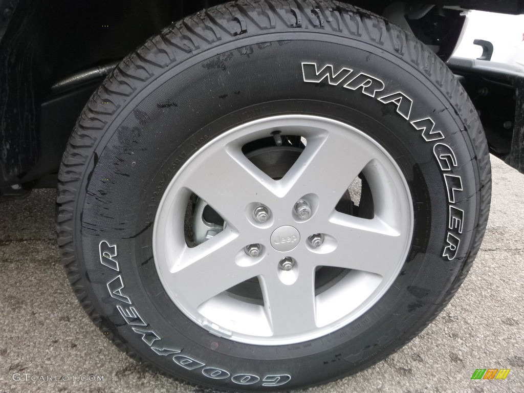 2017 Wrangler Sport 4x4 - Bright White / Black photo #9