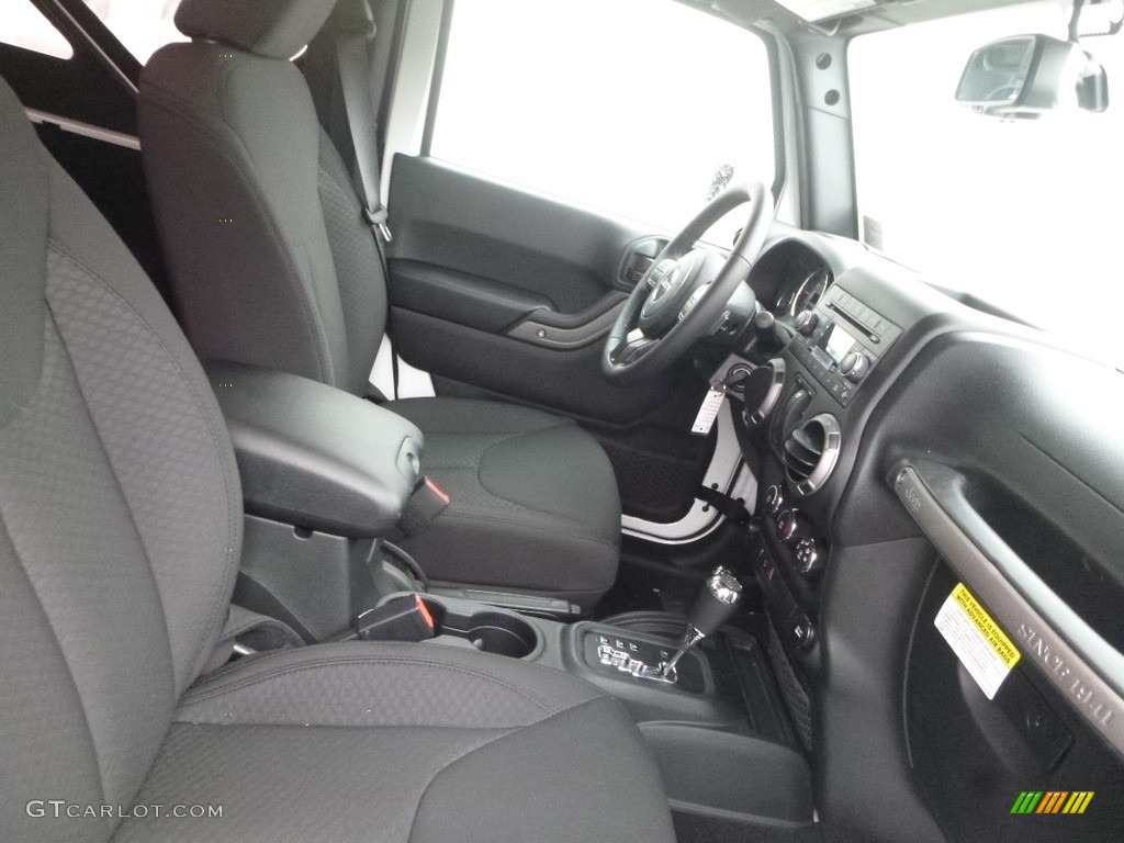 2017 Wrangler Sport 4x4 - Bright White / Black photo #10