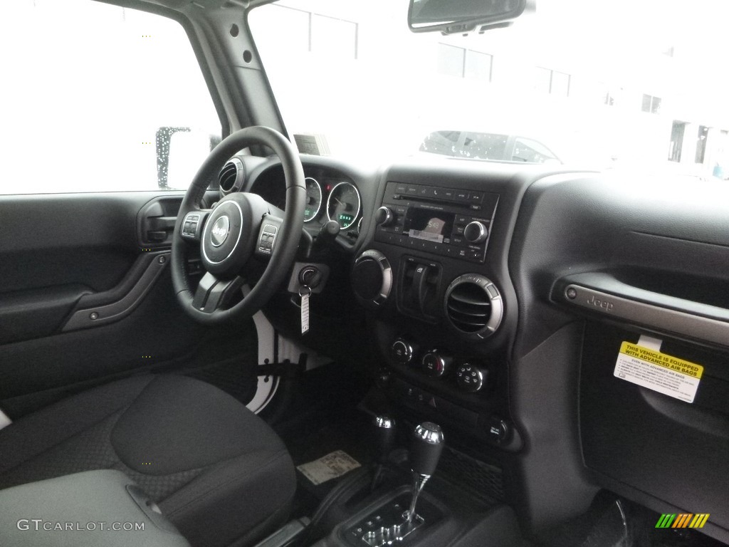 2017 Wrangler Sport 4x4 - Bright White / Black photo #11