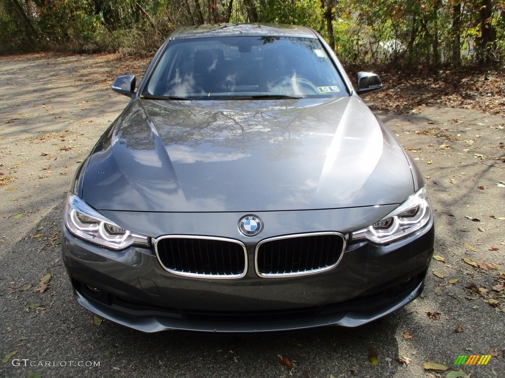 2018 3 Series 320i xDrive Sedan - Mineral Grey Metallic / Black photo #7