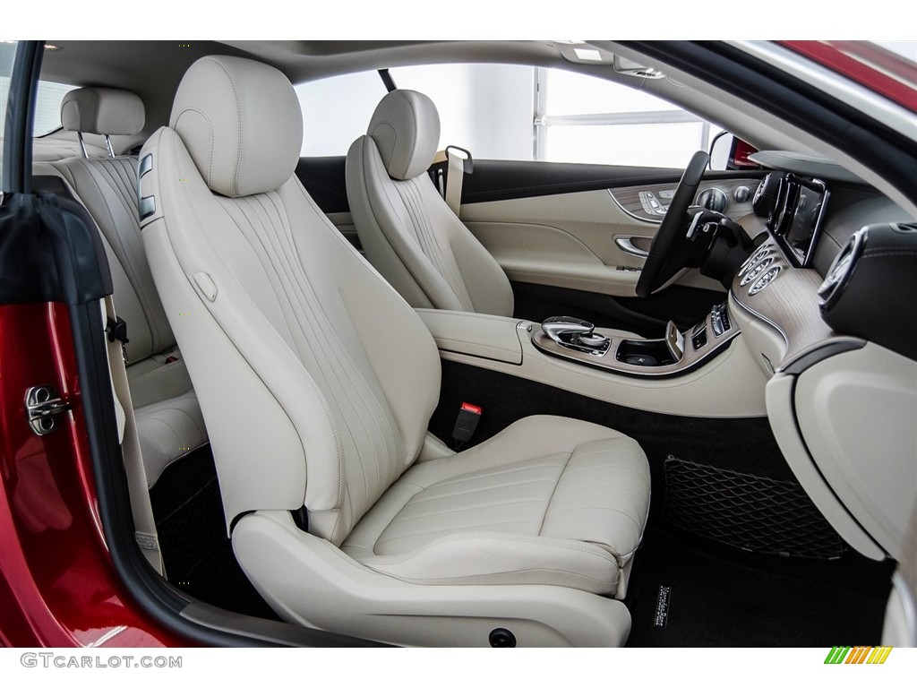 2018 E 400 Coupe - designo Cardinal Red Metallic / Macchiato Beige/Espresso Brown photo #2