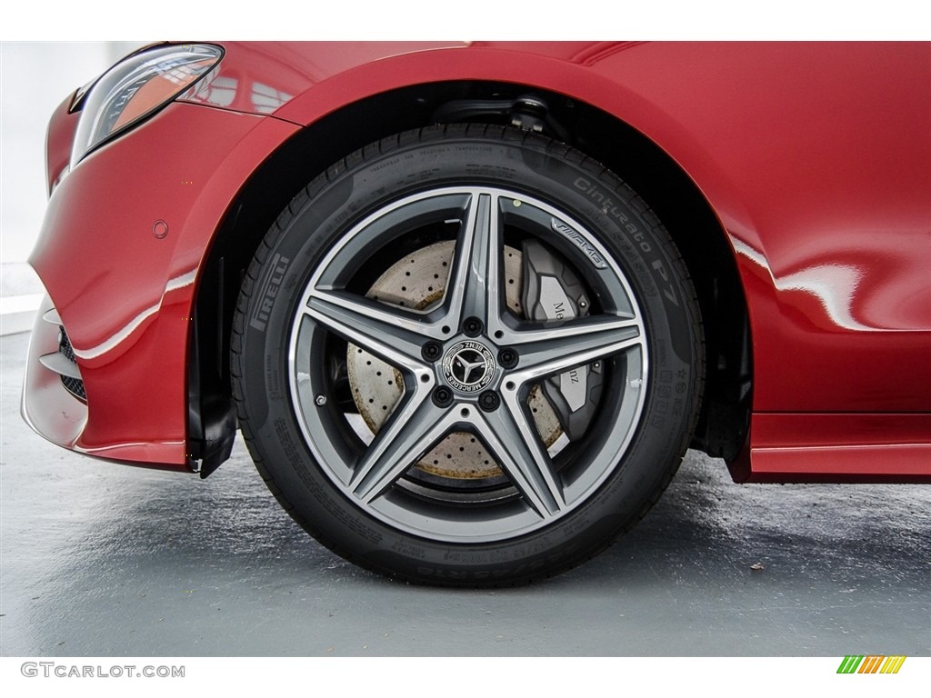 2018 E 400 Coupe - designo Cardinal Red Metallic / Macchiato Beige/Espresso Brown photo #9