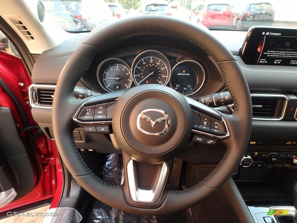 2017 CX-5 Grand Touring AWD - Soul Red Metallic / Black photo #12