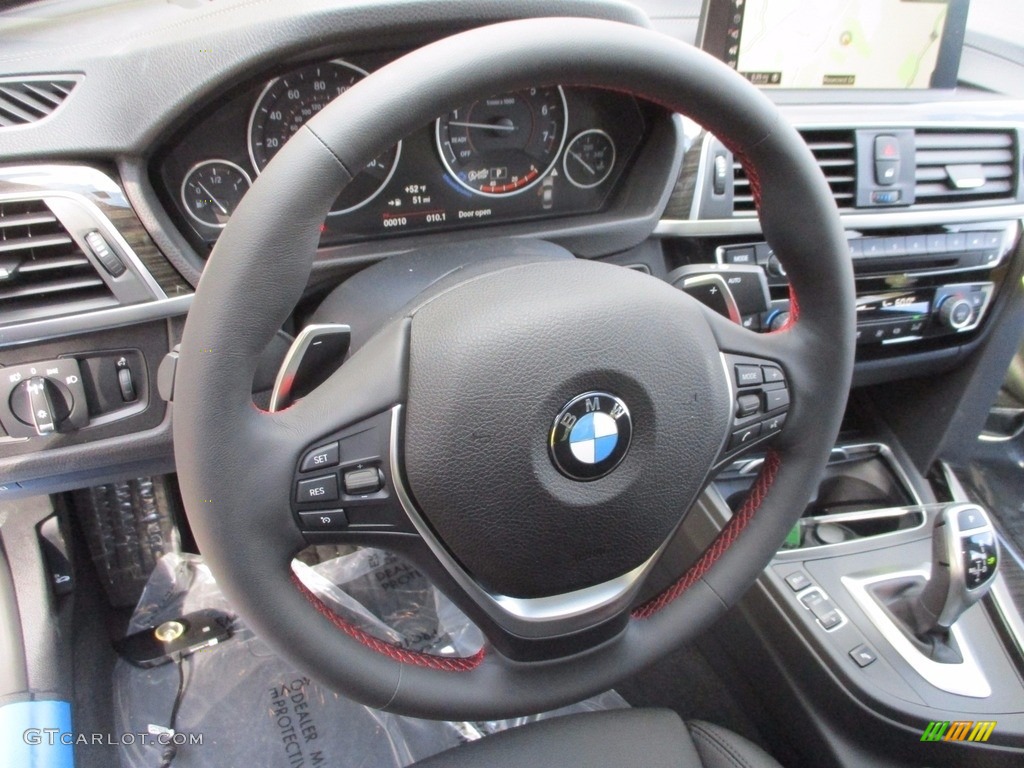 2018 3 Series 330i xDrive Sedan - Alpine White / Black photo #13
