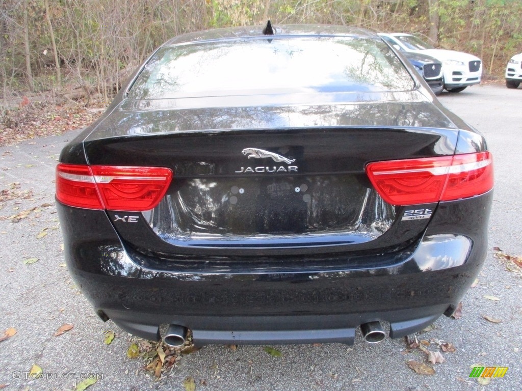 2018 XE 25t Premium AWD - Narvik Black / Ebony photo #4