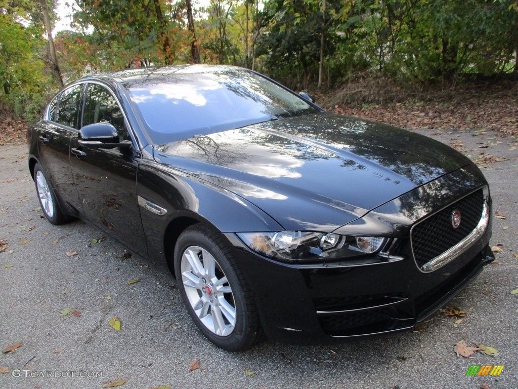 2018 XE 25t Premium AWD - Narvik Black / Ebony photo #7