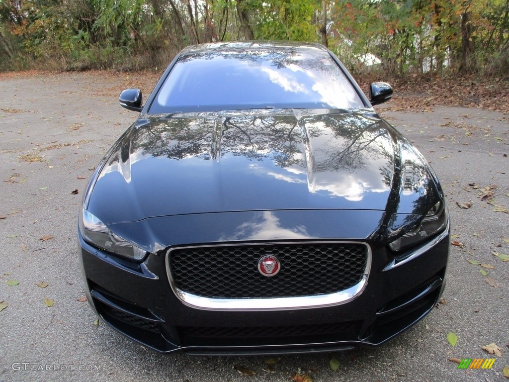 2018 XE 25t Premium AWD - Narvik Black / Ebony photo #8