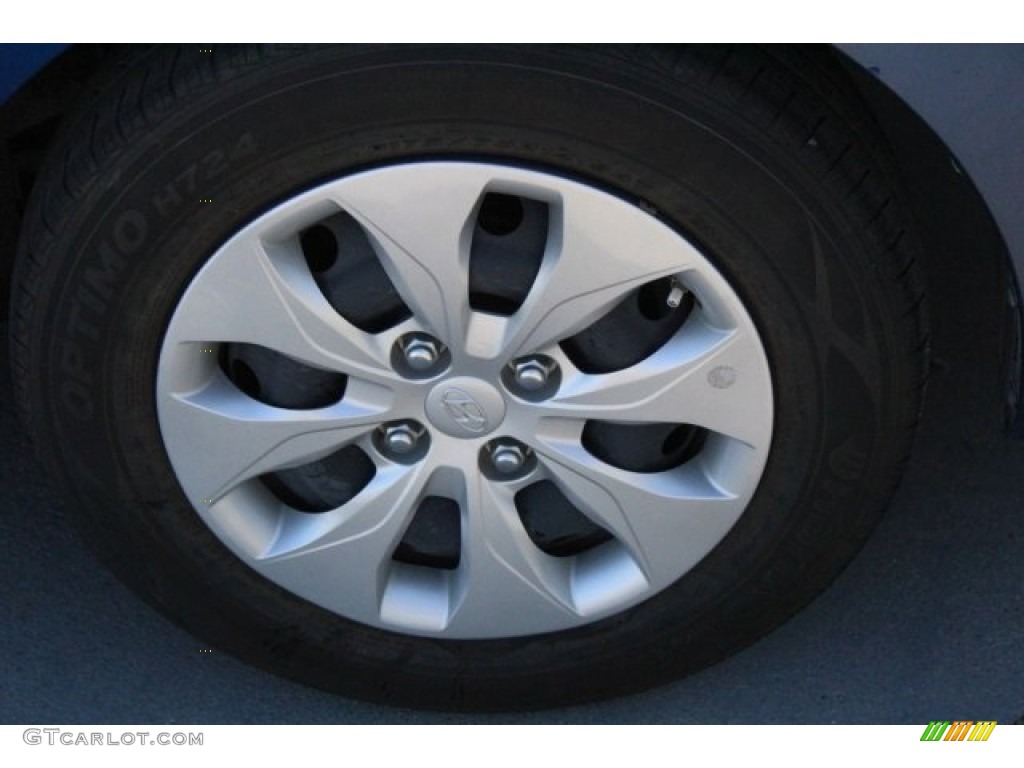 2016 Accent SE Sedan - Pacific Blue / Gray photo #6