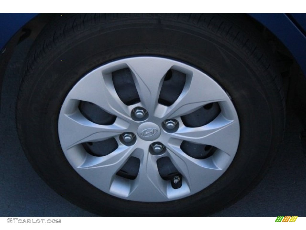 2016 Accent SE Sedan - Pacific Blue / Gray photo #12