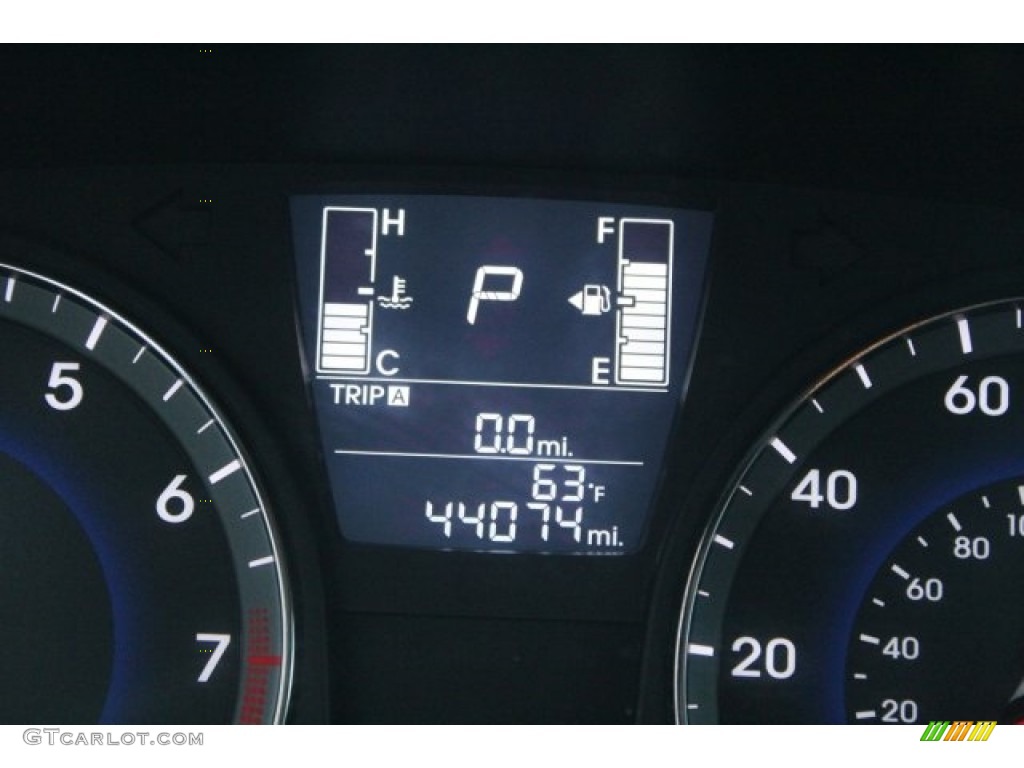 2016 Accent SE Sedan - Pacific Blue / Gray photo #32