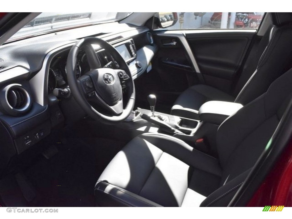 2018 RAV4 Limited AWD Hybrid - Ruby Flare Pearl / Black photo #5