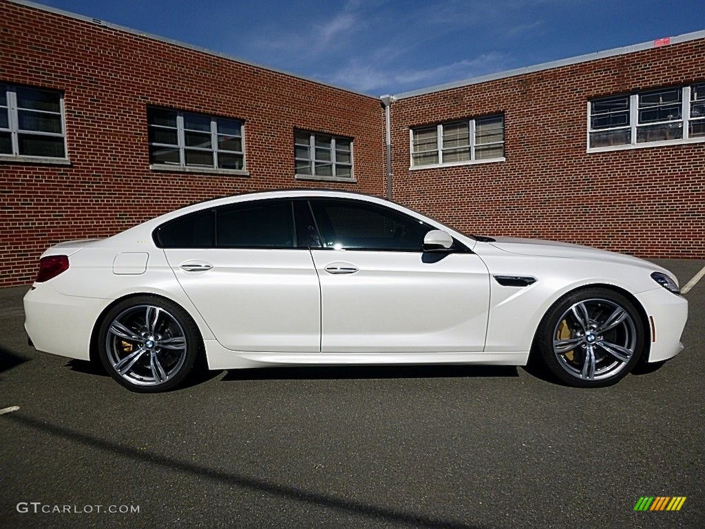 Frozen White 2015 BMW M6 Gran Coupe Exterior Photo #123522740