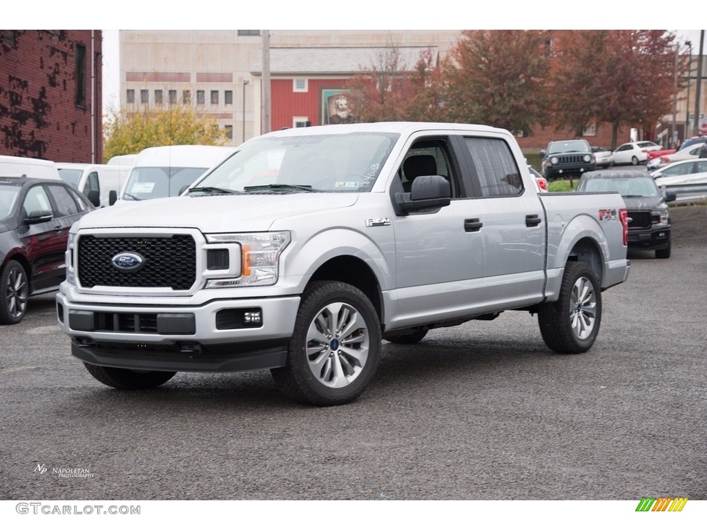 2018 F150 STX SuperCrew 4x4 - Ingot Silver / Black photo #1