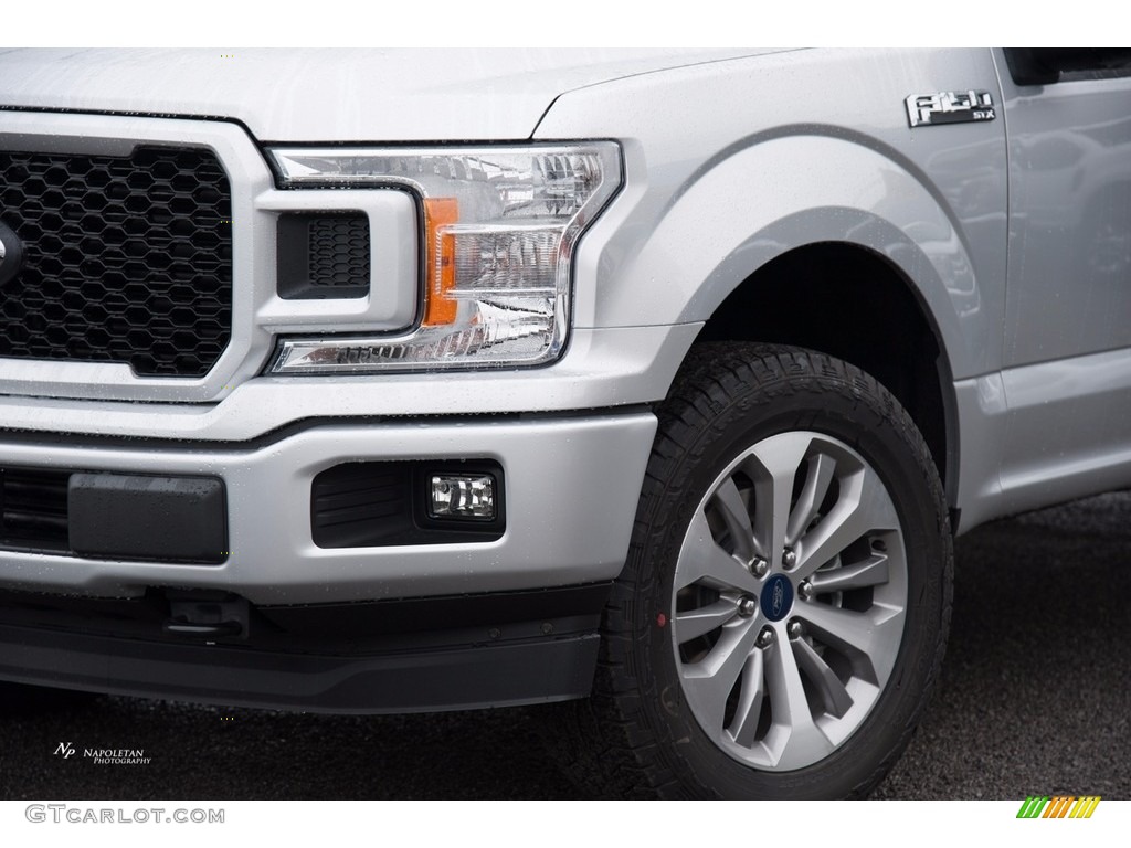2018 F150 STX SuperCrew 4x4 - Ingot Silver / Black photo #2