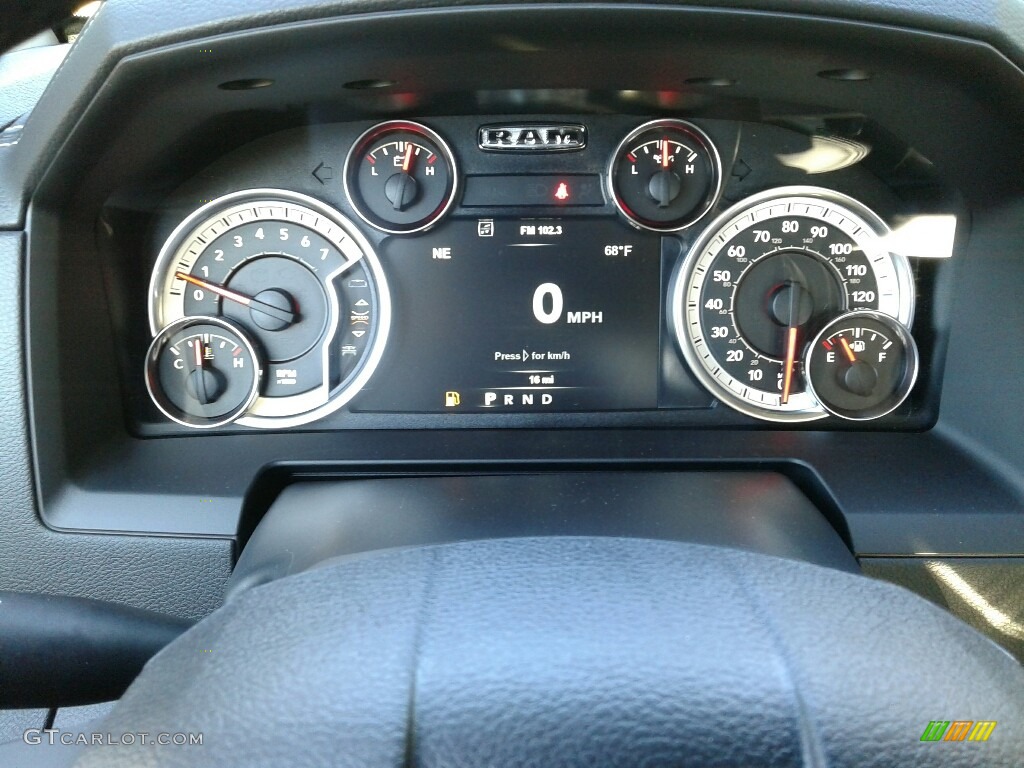 2018 Ram 1500 Sport Regular Cab Gauges Photo #123524048
