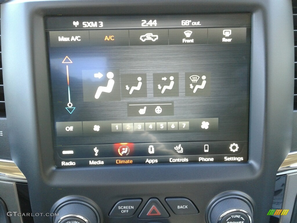 2018 Ram 1500 Sport Regular Cab Controls Photo #123524162