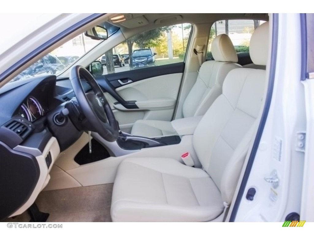 2010 TSX Sedan - Premium White Pearl / Parchment photo #20