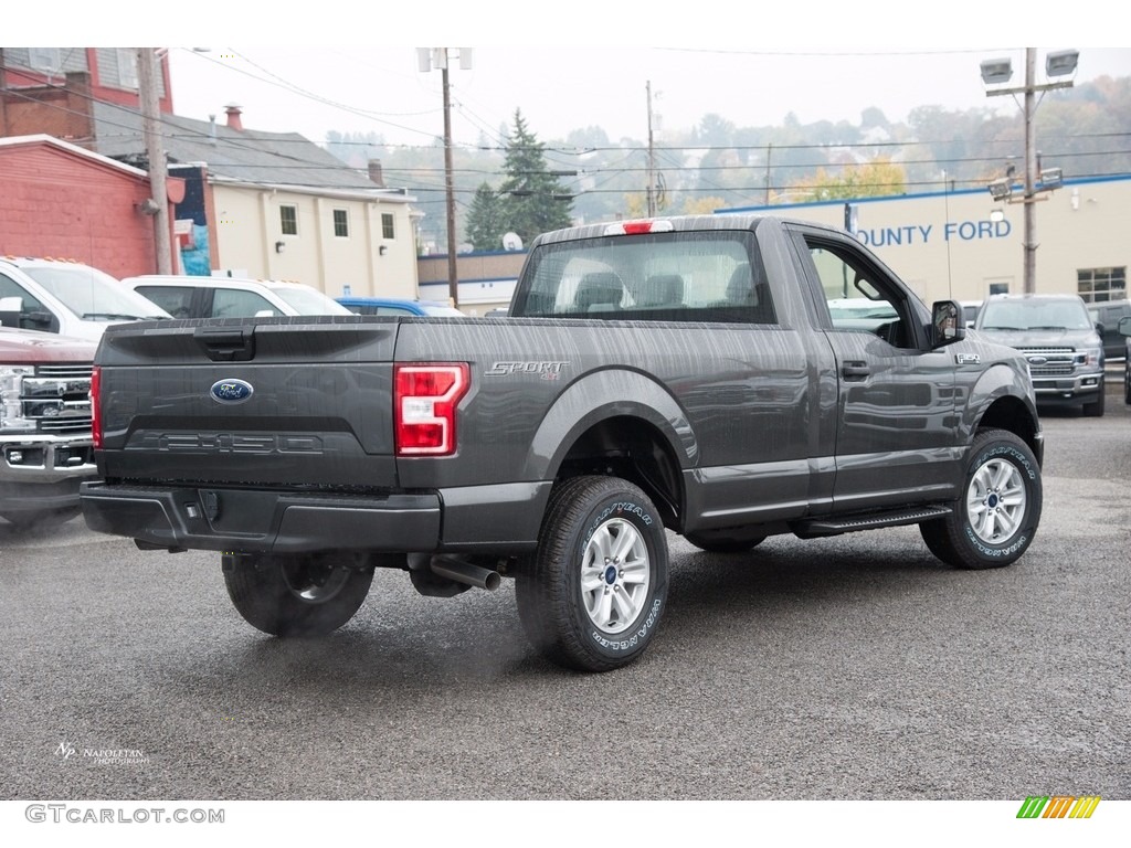 2018 F150 XL Regular Cab 4x4 - Magnetic / Earth Gray photo #3