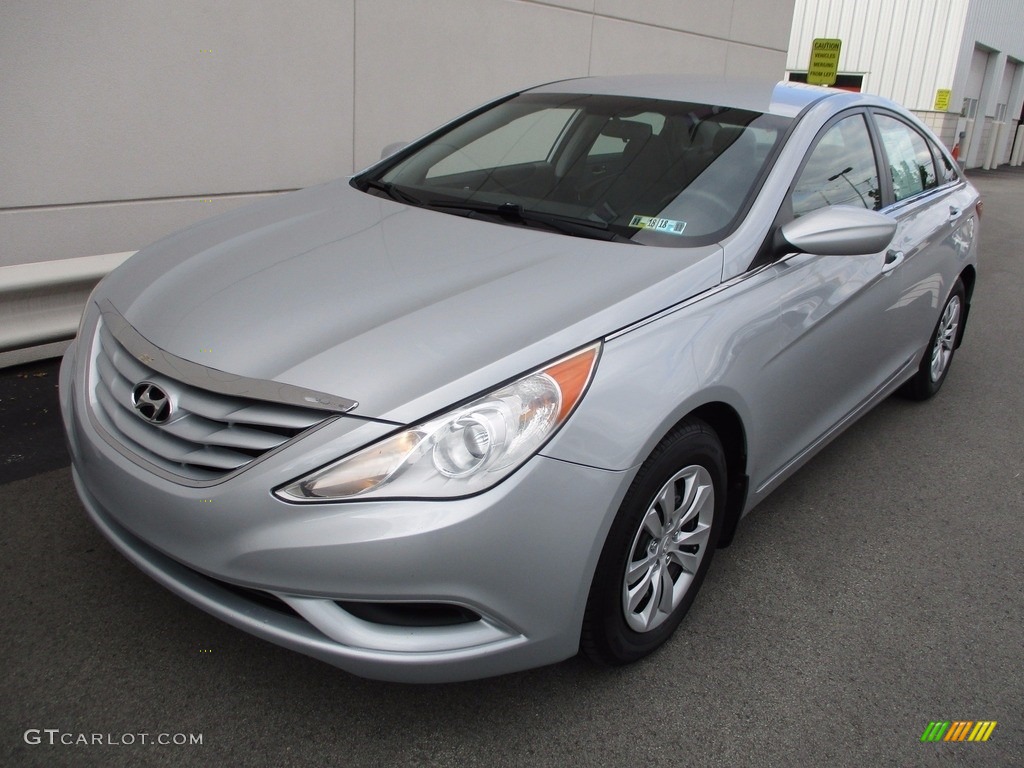 2011 Sonata GLS - Radiant Silver / Gray photo #8