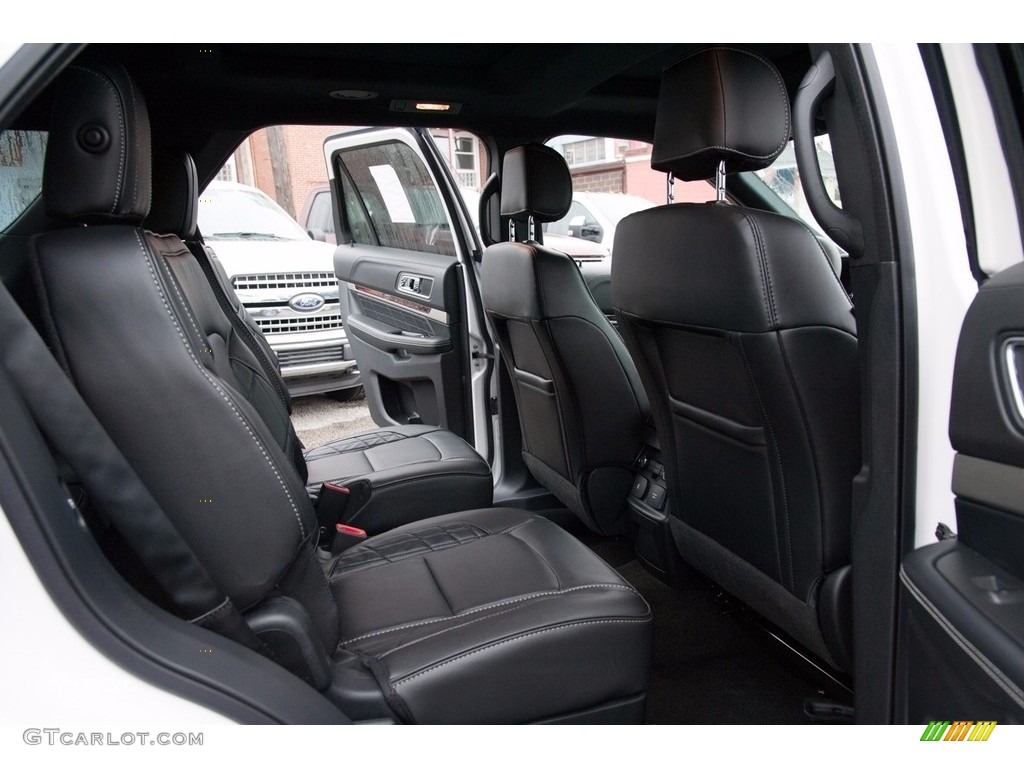2017 Explorer Platinum 4WD - White Platinum / Ebony Black photo #10