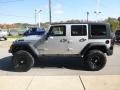 Bright Silver Metallic - Wrangler Unlimited Rubicon 4x4 Photo No. 6