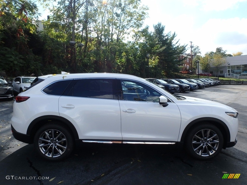 Snowflake White Pearl Mica 2018 Mazda CX-9 Grand Touring AWD Exterior Photo #123526445