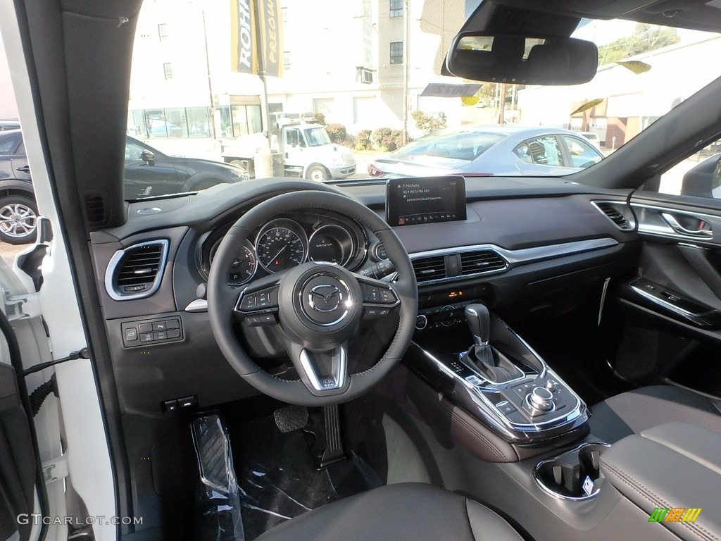 Black Interior 2018 Mazda CX-9 Grand Touring AWD Photo #123526619