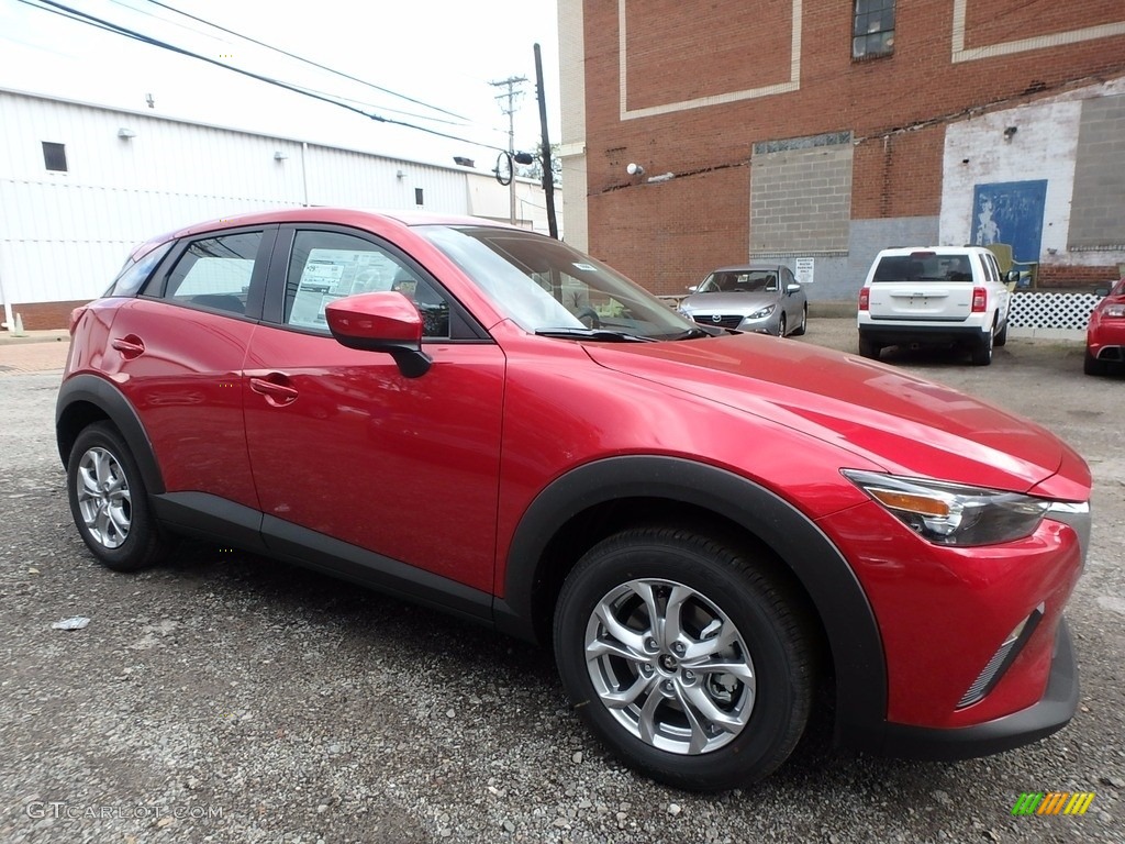 2018 CX-3 Sport AWD - Soul Red Metallic / Black photo #1