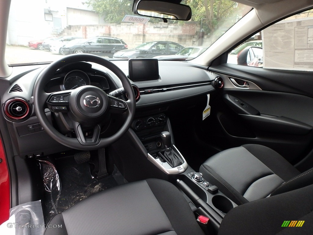Black Interior 2018 Mazda CX-3 Sport AWD Photo #123527015