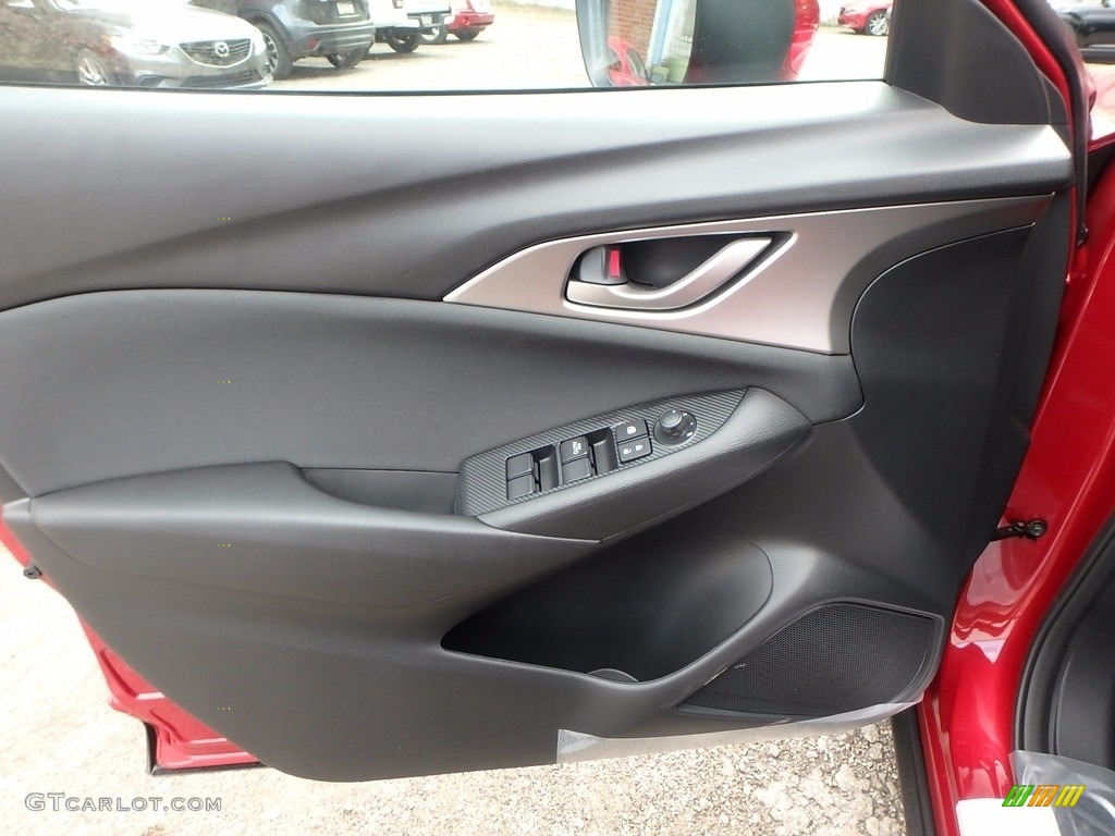 2018 Mazda CX-3 Sport AWD Black Door Panel Photo #123527033