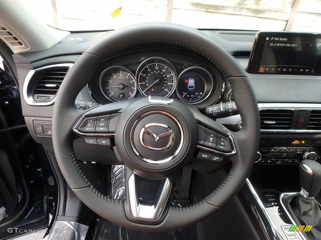 2018 Mazda CX-9 Touring AWD Sand Steering Wheel Photo #123528347