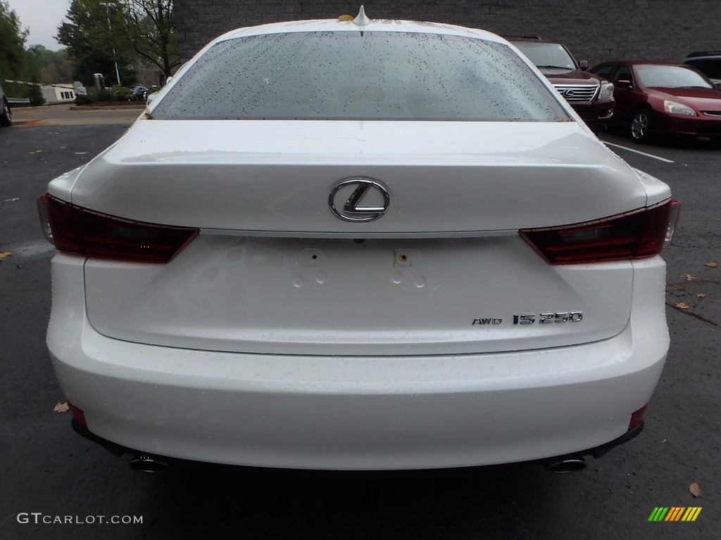 2014 IS 250 AWD - Starfire Pearl / Black photo #6