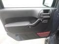 Black 2018 Jeep Wrangler Unlimited Rubicon Recon 4x4 Door Panel