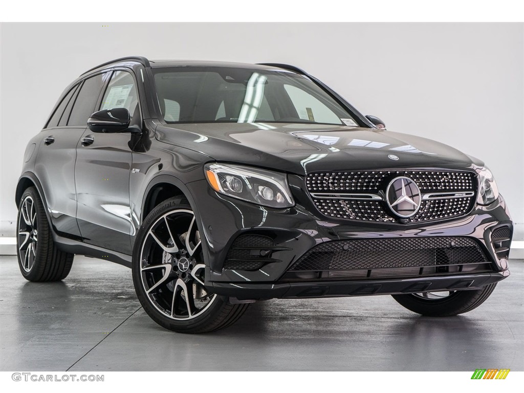 Obsidian Black Metallic 2018 Mercedes-Benz GLC AMG 43 4Matic Exterior Photo #123529901