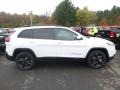 2018 Bright White Jeep Cherokee Latitude 4x4  photo #6