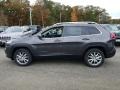 2018 Granite Crystal Metallic Jeep Cherokee Limited 4x4  photo #3