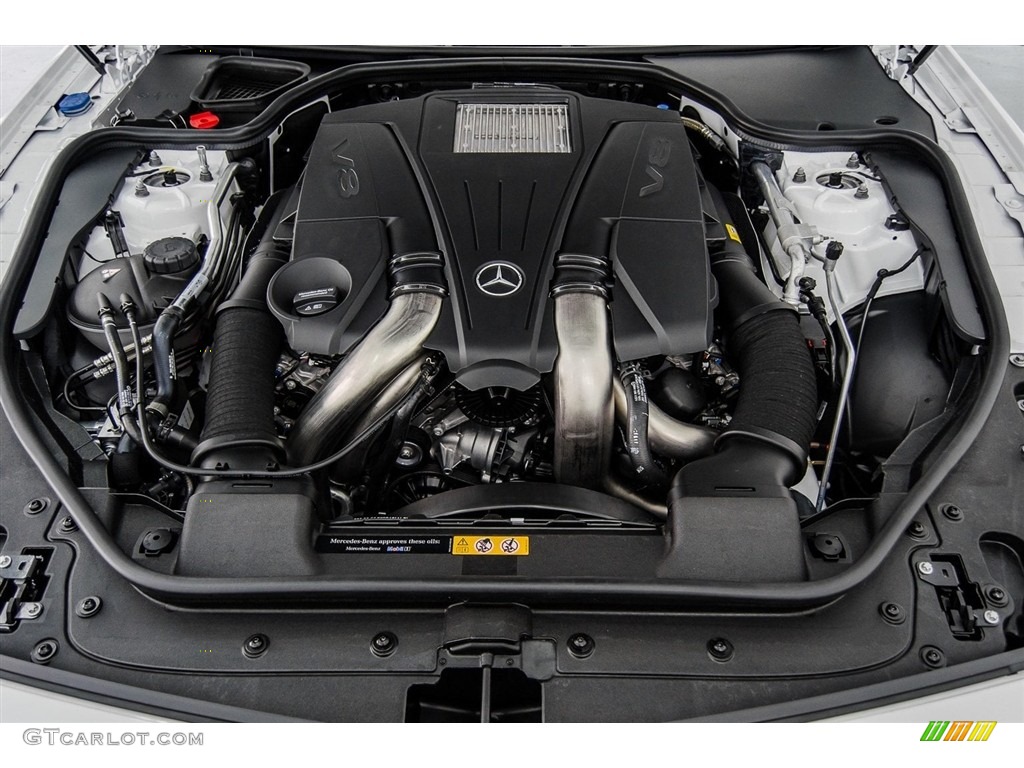 2018 Mercedes-Benz SL 550 Roadster 4.7 Liter DI biturbo DOHC 32-Valve VVT V8 Engine Photo #123530582
