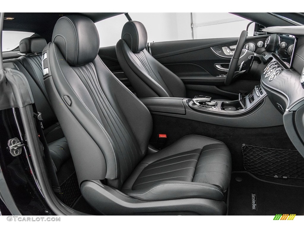 2018 E 400 Coupe - Black / Black photo #2