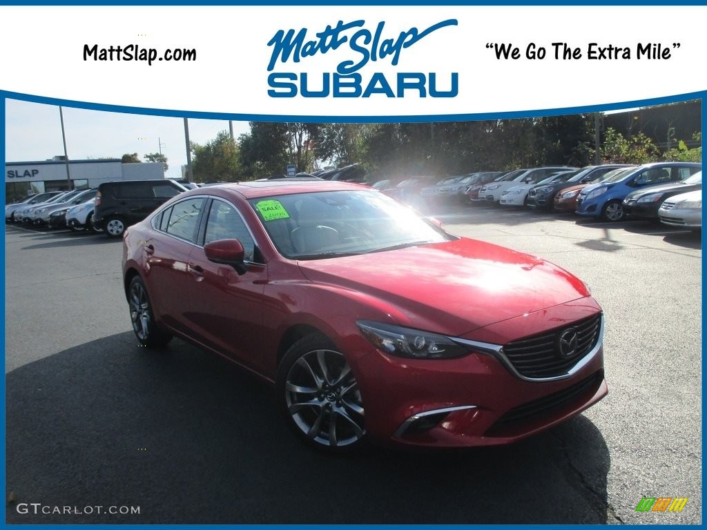 2017 Mazda6 Grand Touring - Soul Red Metallic / Parchment photo #1