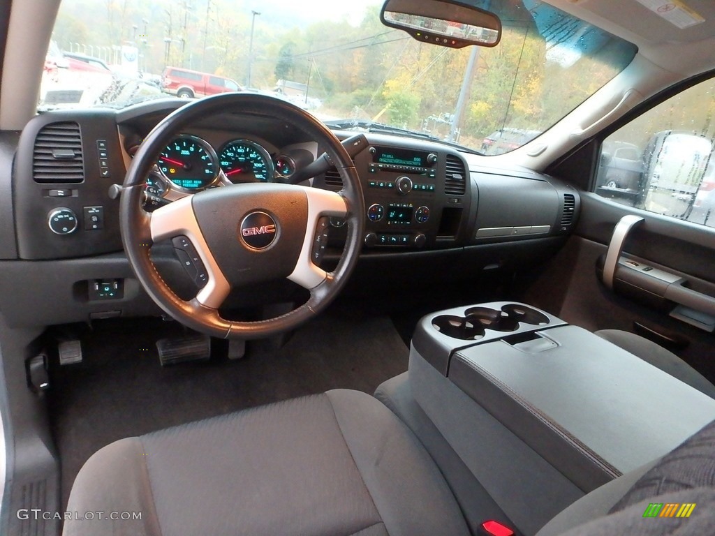 2009 Sierra 2500HD SLE Crew Cab 4x4 - Silver Birch Metallic / Ebony/Light Cashmere photo #17