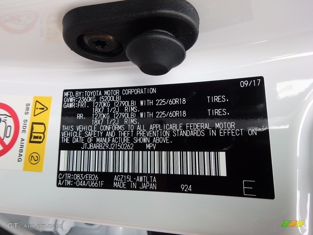 2018 NX 300 F Sport AWD - Ultra White / Black photo #11