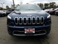 2018 Patriot Blue Pearl Jeep Cherokee Limited 4x4  photo #2