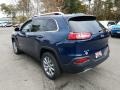 2018 Patriot Blue Pearl Jeep Cherokee Limited 4x4  photo #4