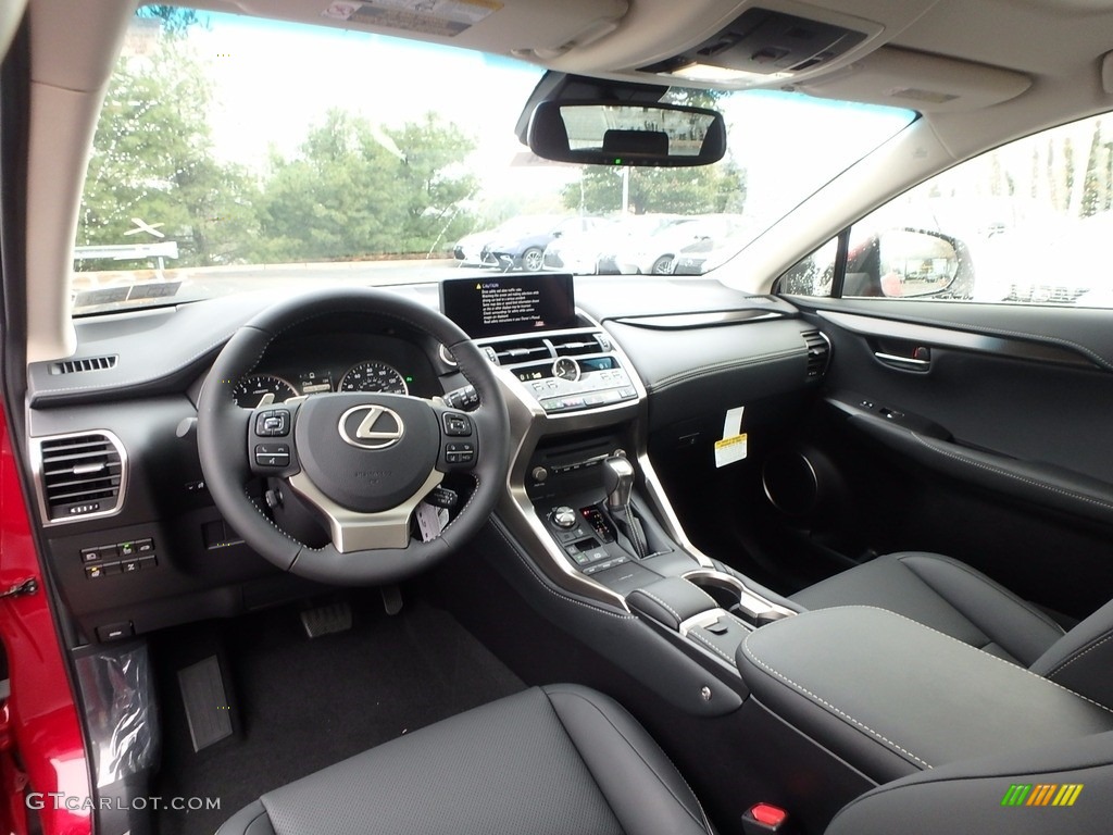 Black Interior 2018 Lexus NX 300 AWD Photo #123531155