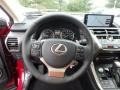 2018 Lexus NX Black Interior Steering Wheel Photo