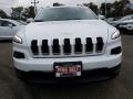 2018 Bright White Jeep Cherokee Latitude 4x4  photo #2