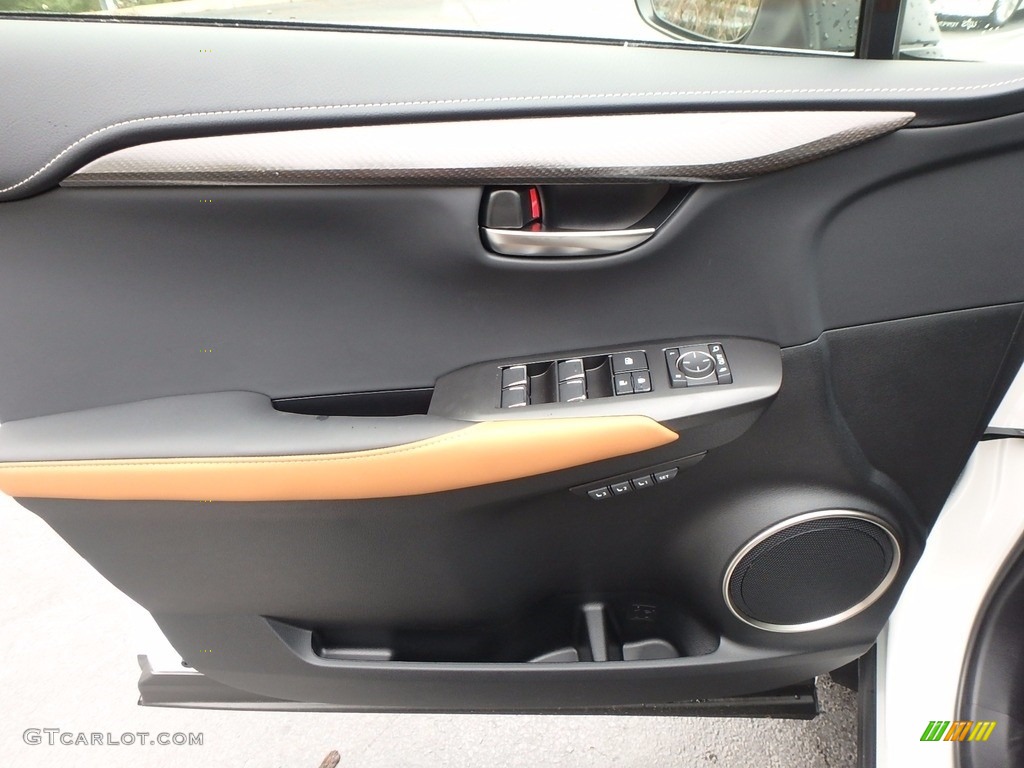 2018 Lexus NX 300 AWD Glazed Caramel Door Panel Photo #123531500